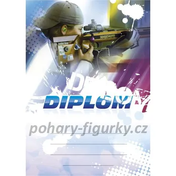 Diplom střelba puška 6653