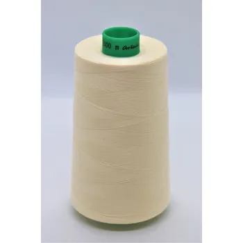 Nit Ariadna polyesterová niť Talia 120 - 5000m smetanová barva 808