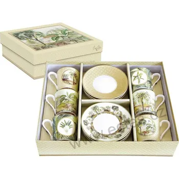 Easy Life CEYLON espresso šálky exotická příroda s palmami 100ml 6 ks