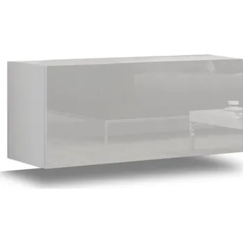 Obývací stěna Ral Závěsná skříň GS 3 Barva dřeva: Bílá matná + lesklé čelo