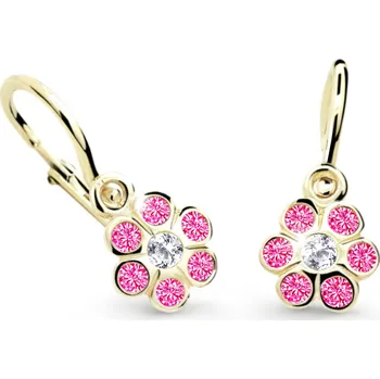Náušnice Cutie Jewellery Dětské náušnice C1737Z-Malinová