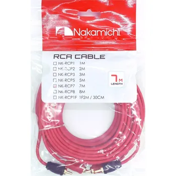 Audio kabel Signálový kabel Nakamichi NK-RCP7