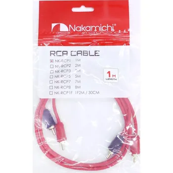 Audio kabel Signálový kabel Nakamichi NK-RCP1