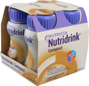 Speciální výživa Nutricia Nutridrink Compact s příchutí kávy 4x 125 ml
