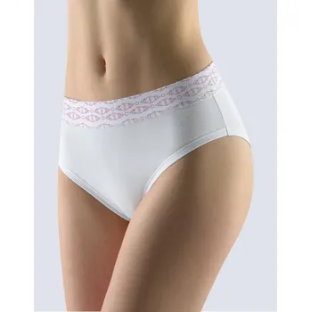 Kalhotky Dámské kalhotky klasik Gina bílé vel.S/M