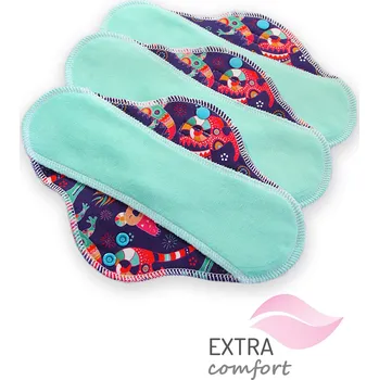 Menstruační vložka Petit Lulu s.r.o. Australská zvířata - látková vložka ULTRA (SLIM) - Látková vložka ULTRA 3 ks