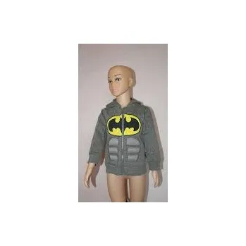 Chlapecká mikina BATMAN DĚTSKÁ ZATEPLENÁ MIKINA S KAPUCÍ