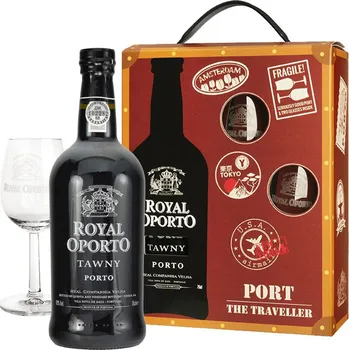 Likér Royal Oporto Tawny + 2 sklenice 19 % 0,75 l