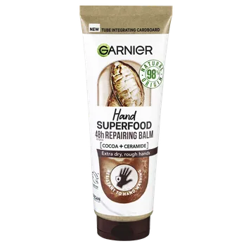 Péče o ruce Garnier Hand Superfood regenerační krém na ruce s kakaem a ceramidem 75 ml