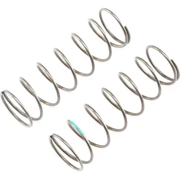 RC vybavení 1:8 TLR 8ight-X/E 2.0 4WD: Pružina tlumiče EVO přední 16mm 4.9R zelená (2)