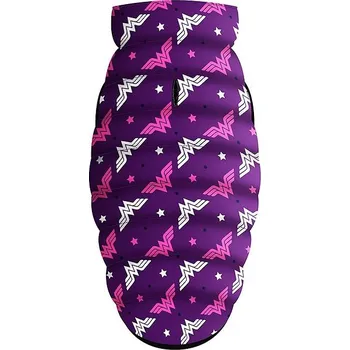 Obleček pro psa WAUDOG bunda DC Wonder Woman fialová L 55