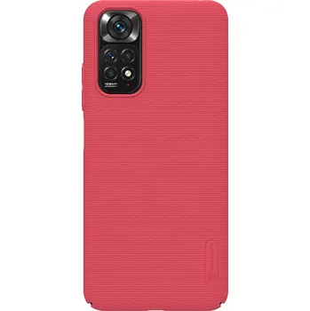 Pouzdro na mobilní telefon Nillkin Super Frosted pro Xiaomi Redmi Note 11S červené