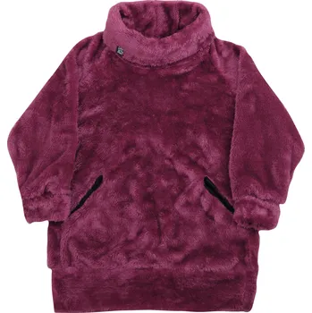 Dámská mikina vínová hřejivá mikina