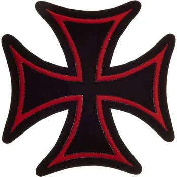 Nášivka 101. INC Nášivka nažehlovací maltézský kříž - velký