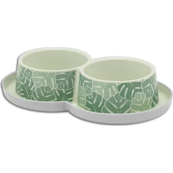 Miska pro psa Tommi Trendy Eden miska double 2x0,35l