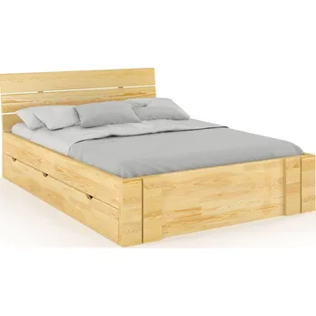 Postel Postel s úložným prostorem - Arhus Drawers - borovice Odstín moření: Borovice přírodní, Rozměr: 120x200