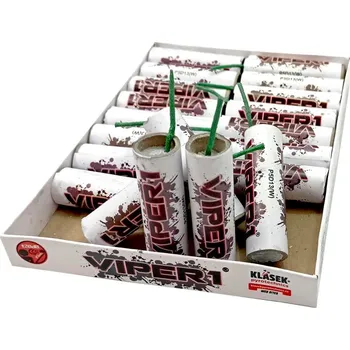 Zábavní pyrotechnika Petardy Viper1 white 20 ks