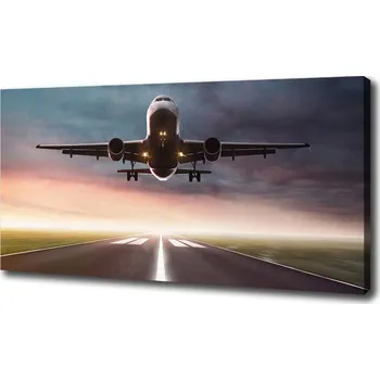 Obraz Foto obraz na plátně Startující letadlo