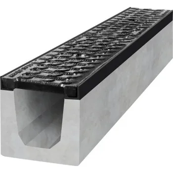 Odvodňovací žlab Gutta Betonový žlab D400 s litinovou mříží H200 500x200x200 mm