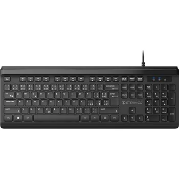 Klávesnice Eternico Home Keyboard Wired KD2020 černá - CZ/SK
