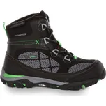 Dětské zimní boty Regatta HAWTHORN EVO černá/zelená 31