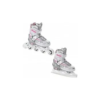 Sport Raven Profession 2v1 white/pink EU 35-38 brusle + DÁREK DLE VÝBĚRU!