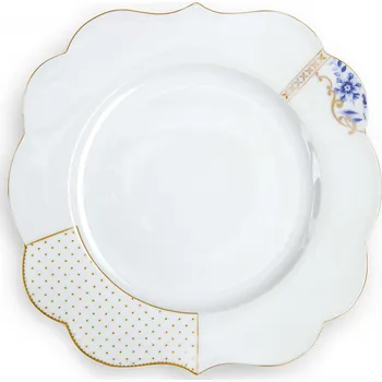 Talíř PIP Studio Talíř mělký Royal White 28cm 51.001.133