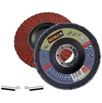 Brusný kotouč Lamelový kotouč 115mm C80 keramický šikmý na ocel, nerez a hliník IM-7-115-080C