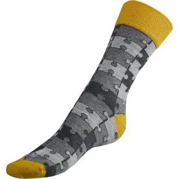 Dámské ponožky Bellatex Ponožky Puzzle 43-46