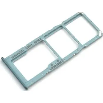 Držák (šuplík) SIM Samsung A515, A715 Galaxy A51, A71 blue
