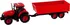 Teddies Traktor Zetor s valníkem na setrvačník 36 cm