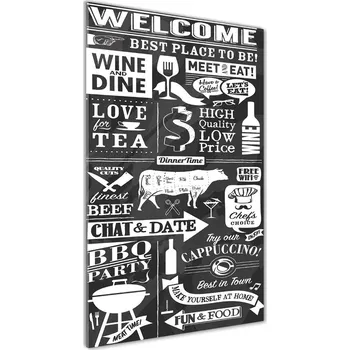 Obraz Moderní akrylový fotoobraz vertikální Restaurace