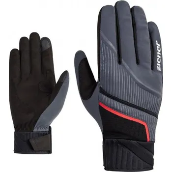 Rukavice rukavice Ziener Ulic Touch, ombre - vel. 6.5 114100