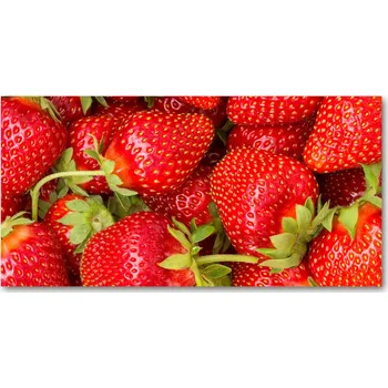 Obraz Foto obraz skleněný horizontální Jahody