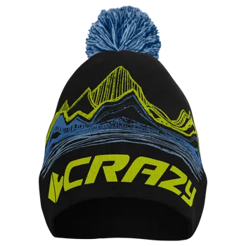 Čepice CRAZY IDEA CAP VISUAL LIKEN (Pletená sportovní čepice s bambulí)