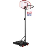 Basketbalový koš s kolečky 179-209 cm