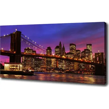 Obraz Foto obraz canvas Manhattan západ