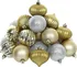 Vánoční ozdoba Retlux RXL 450 6 cm stříbrné/zlaté 30 ks