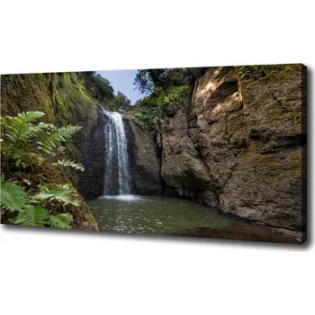 Obraz Foto obraz na plátně Vodopád v Sardínii