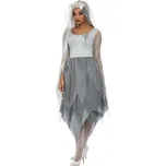 Dámský kostým mrtvá Nevěsta (šedá) Velikost: S