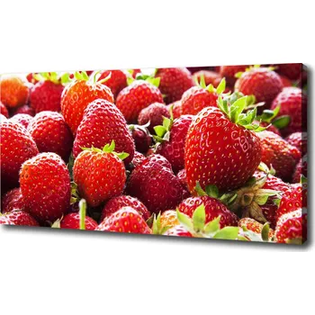 Obraz Foto obraz na plátně do obýváku Jahody