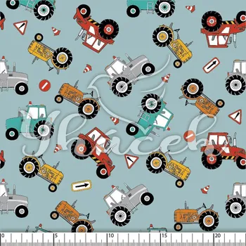 Kočárkovina, Traktory a značky na světle modré