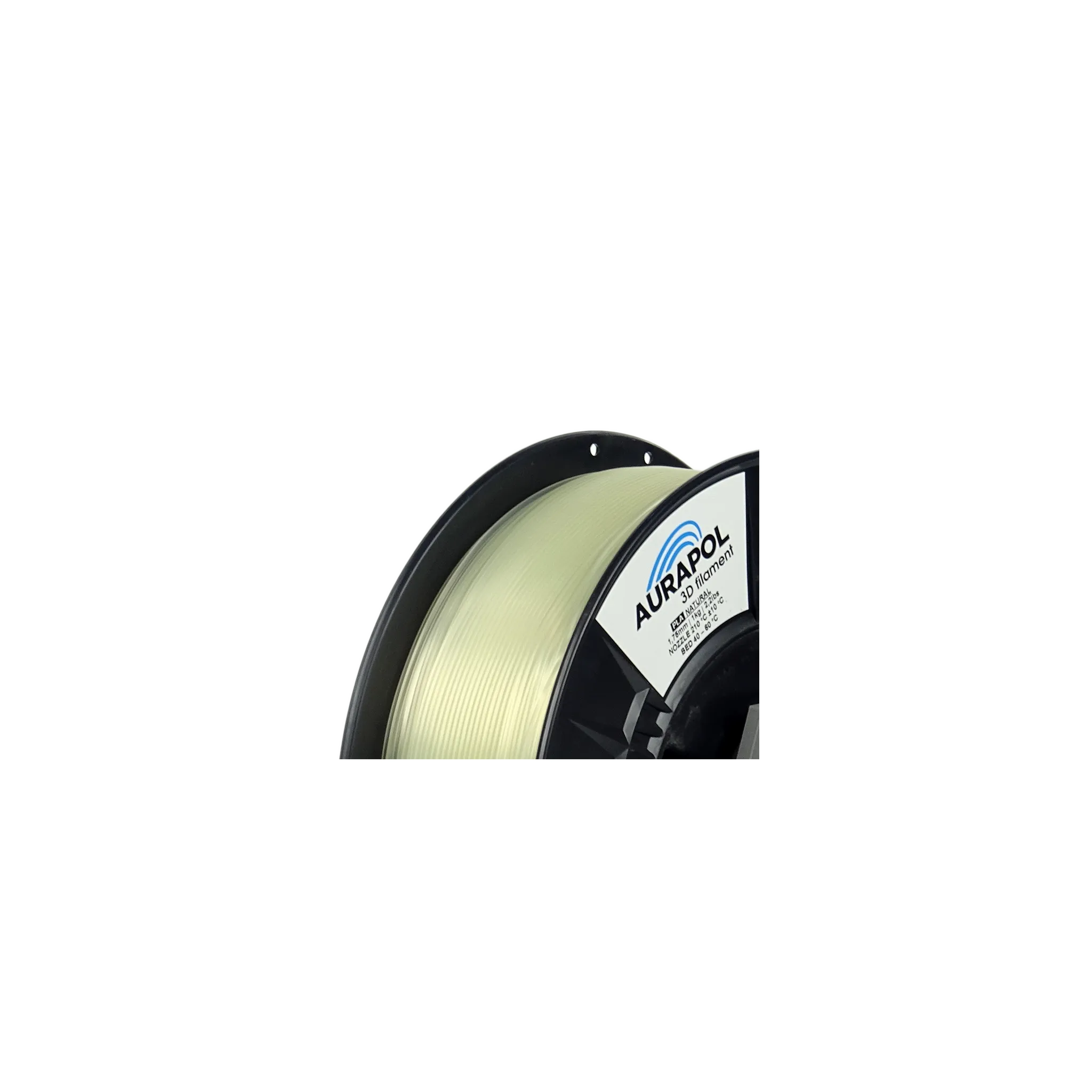 Fotografie 3 - Filament Aurapol PLA 3D Filament L-Ego 1,75 mm 1 kg natural