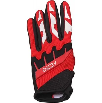 Moto rukavice MARKSTORE Dětské rukavice AERO - červené Velikost: XS