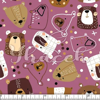 Kočárkovina, Malovaní medvědi na fialové