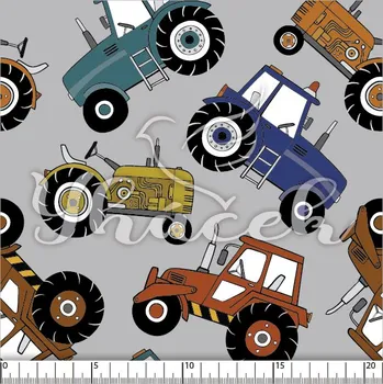 Fleece antipiling, Traktory na šedé