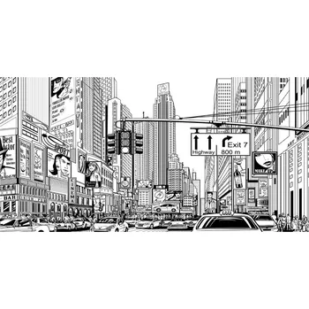 Obraz Foto obraz sklo tvrzené Ulice New Yorku