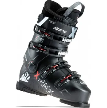 Sjezdové lyžování Sjezdová obuv Alpina XTRACK 60 Black/red 290 23/24