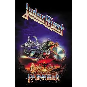 Nášivka Merch Judas Priest: Textilní Plakát Painkiller