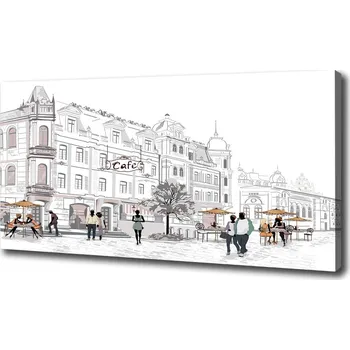 Obraz Foto obraz tištěný na plátně Staré město